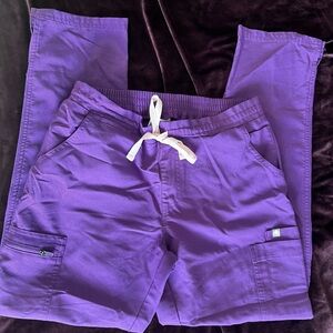 Figs Yola Scrub Pants Ultra Violet Color (PO#1705)